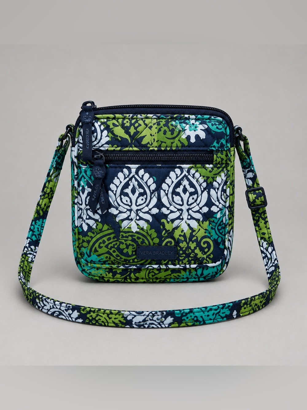 Vera Bradley Caribbean Sea CrossBody Mini Hipster Purse Bag Bohemian Retired